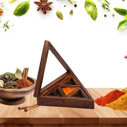 Masala Box Triangle 6 CONTAINER