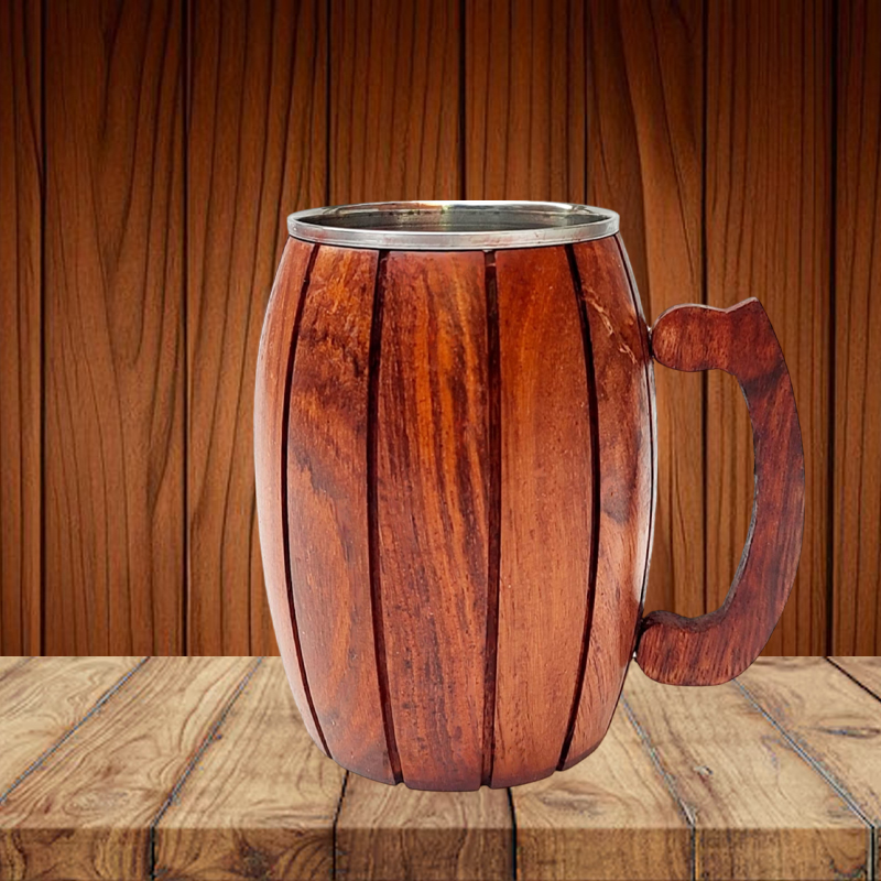 Wooden Beer mug