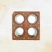 Dry fruit Box 4 Round stainl